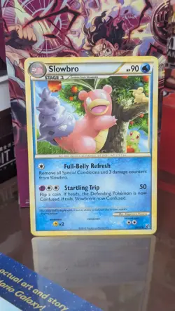 Pokemon TCG 2010 Slowbro 38/90 Undaunted Regular - Image 1