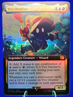 Vivi Ornitier (Extended Art) (Foil) - MTG Final Fantasy - Image 1