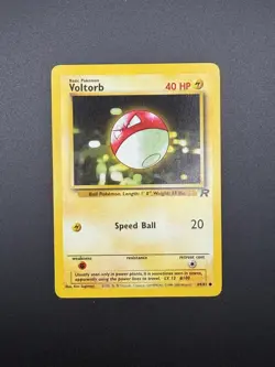 Pokemon Voltorb Unlimited Common Team Rocket 69/82 NM - Image 1
