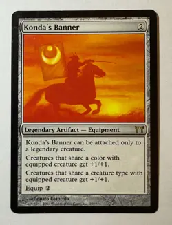MTG Konda's Banner - Champions of Kamigawa - LP - Image 1