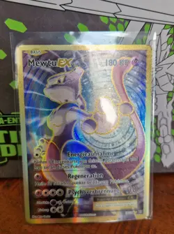 Pokemon Karte Mewtu EX 03/108 Full Art Holo XY Evolution NM Deutsch - Image 1