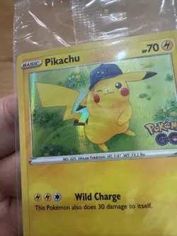 Pikachu Holo 028/078 Promo SEALED Pokemon Go Sword & Shield 2022 New - Image 4