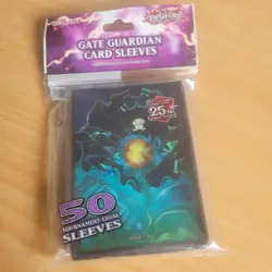 2 x Yu-Gi-Oh! Gate Guardian 50 Trading Card Game Sleeve Packs (100 in Total) NEW - Image 1