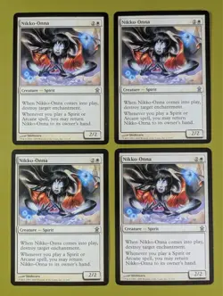 Nikko-Onna x4 Saviors of Kamigawa 4x Playset Magic the Gathering MTG - Image 1