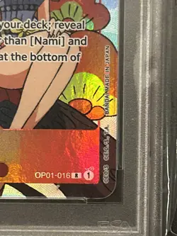 PSA 10 Nami (Gift Collection 2023) OP01-016 One Piece Promotion Card - Image 4