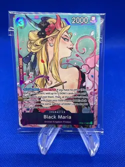 SEALED One Piece Illustration Box Vol 2 Black Maria OP08-074 Promo - Image 1