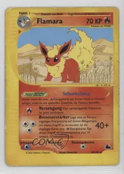 Flareon German Pokemon e-Card Series Skyridge #8 2003 - Image 1