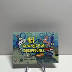 SpongeBob Squarepants TCG - Fetch - Foil - 2003 Trading Card First Edition - Image 2