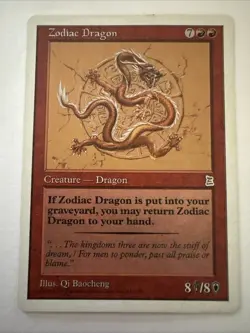 🔥 ULTRA-RARE MTG CARD – The Zodiac Dragon (Portal Three Kingdoms, English) 🔥 - Image 1