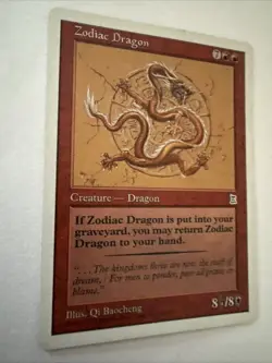 🔥 ULTRA-RARE MTG CARD – The Zodiac Dragon (Portal Three Kingdoms, English) 🔥 - Image 2