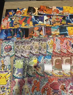 Pokemon Lot Of 103 Topps Tcg And Movie Cards Foils And Base - Image 2
