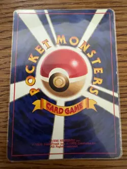 Pokemon Card _'s Birthday Pikachu No.025 Anniversary Promo Old Back Japanese - Image 2