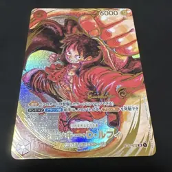 Monkey.D.Luffy SR ST01-012 Japanese ONE PIECE Card Game Oda signature ver - Image 1