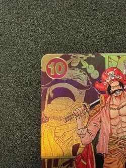 Gol D Roger OP09-118 Manga Alt Art Comic Parallel One Piece Card Japan - Image 2