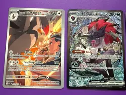 Pokemon Zoroark EX, Staraptor & Trevenant EX Holo Card Lot - 3 Cards, English - Image 3
