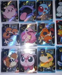 Lot Of 18 X Chinese Poke Eif Baby Pokemon Cards Dragonite Squirtle Psyduck Zubat - Image 2