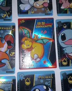 Lot Of 18 X Chinese Poke Eif Baby Pokemon Cards Dragonite Squirtle Psyduck Zubat - Image 4