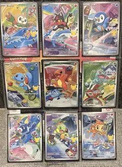 Pokemon TCG First Partner Illustration Collection Series 1 Box & 9 promo cards - Image 3