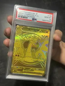 PSA 10 Mega Charizard X ex MUR 116/080 Inferno X M2 Pokemon Card Japanese - Image 3