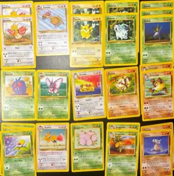 Pokemon TCG Jungle Set Bulk Collection Common Uncommon WOTC Vintage Cards, LP - Image 2