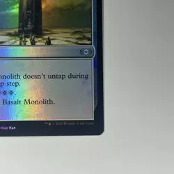 MTG FOIL Basalt Monolith - Double Masters #232 - Image 5