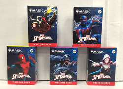 Magic the Gathering: Marvel Spider-Man Welcome Decks Set of 5 (2025) New - Image 1