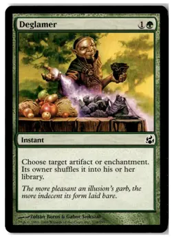 MTG Deglamer - Morningtide Moderately Played English Playset (x4) - Image 5
