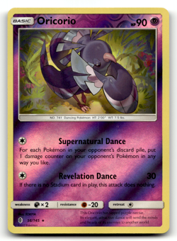 Oricorio - (Pokemon League) 056/145 Reverse Holo Promo League & Championship Ca - Image 1