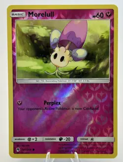 Morelull 97/147 Reverse Holo Burning Shadows Pokemon TCG NM - Image 1