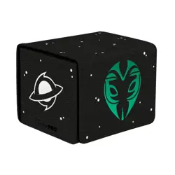MTG Edge of Eternities Alcove Edge Deck Box with Interior Printing Green Mythic - Image 1