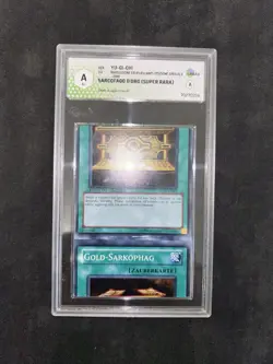 Yu Gi Oh Card Misscut Error Double Lenguage FOIL ITA/DEUTCH GRAAD - Image 1