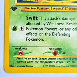 Ledyba 71/105 Pokemon TCG Neo Destiny 1st Edition NM Vintage 2002 Card - Image 5