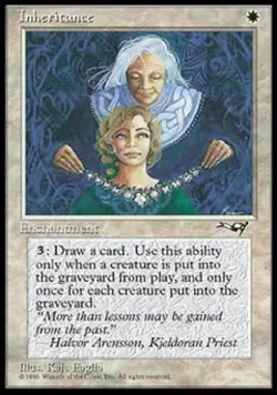 Inheritance - Medium Play MTG Alliances - Image 1