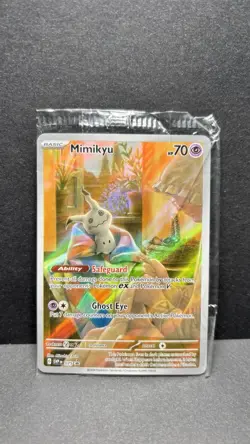 Mimikyu 075 Sv: Scarlet & Violet Promo Cards Holo Sealed S9 - Image 1