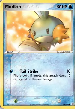 Mudkip 56/106 Emerald Pokemon Card TCG - Image 1