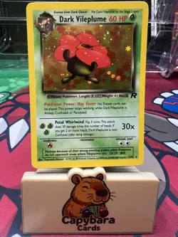 Dark Vileplume 13/82 - Team Rocket - Rare Holo Pokemon Card - Image 1
