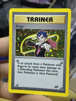 Koga 19/132 Gym Challenge 2000 Holo Rare WOTC Pokemon Card TCG - Image 4