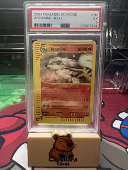 Arcanine H2/H32 PSA 5 - Skyridge - Rare Holo Pokemon Card - Image 1