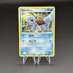 Squirtle 112/132 Common D&P Secret Wonders Pokemon Card TCG 2007 - Image 1