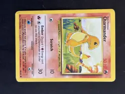 Pokemon TCG Charmander 1999 Base Set, Unlimited Common Card 46/102 - Image 1
