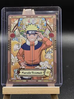Naruto Uzumaki - Naruto NRSA01-SP-001L5 SP Card English Heaven Scroll Kayou - Image 1