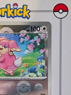 Audino 074/086 Pokeball | White Flare | WHT | Pokemon Card | NM - Image 4