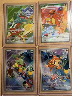 Pokemon TCG First Partner Illustration Collection 2026 Promos Full Set 9 Cards! - Image 2