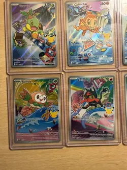 Pokemon TCG First Partner Illustration Collection 2026 Promos Full Set 9 Cards! - Image 4