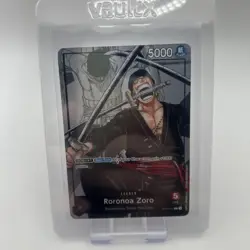 Roronoa Zoro - OP01-001 Promo 25th Anniversary Alt Art One Piece Card English - Image 1