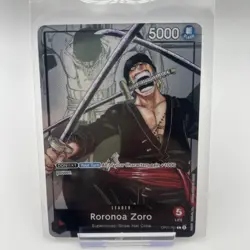 Roronoa Zoro - OP01-001 Promo 25th Anniversary Alt Art One Piece Card English - Image 2