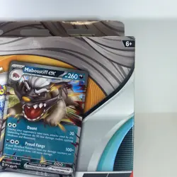 Pokemon Mabosstiff EX Showcase Box 3 Booster Packs Factory Sealed 1 Promo Card - Image 3