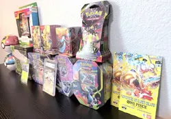 Pokemon & One Piece Card Game Lot Elite Trainer Booster Promo Genesect Luffy - Image 3