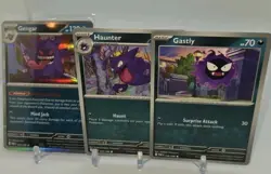 Pokemon Gastly Haunter Gengar Card Set 048 049 050/088 ME03: Perfect Order - Image 1