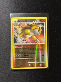 Sandslash - 42/147 - Rare Reverse Holo Platinum Supreme Victors NM Pokemon Card - Image 1